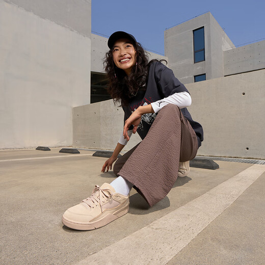 Nike (Nike) Jordan Officiel Nike Jordan Flight Court Women's Sneakers Spring New Fulai Shoes FZ9854 200 Legend Light Brown / Sail White 38.5
