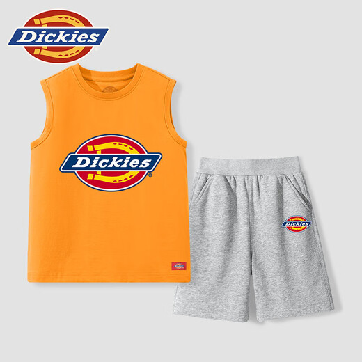 Dickies Ropa para niños Summer Campo sin mangas para niños en pequeños pantalones cortos transpirables para niños