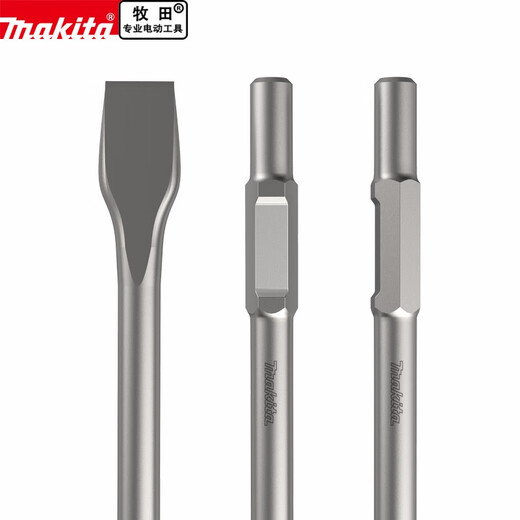 Ershi Makita electric pick chisel 65A hexagonal tip flat pick pick heavy duty large electric pick impact drill bit shovel Makita electric pick tip chisel 65A400mmD-15285