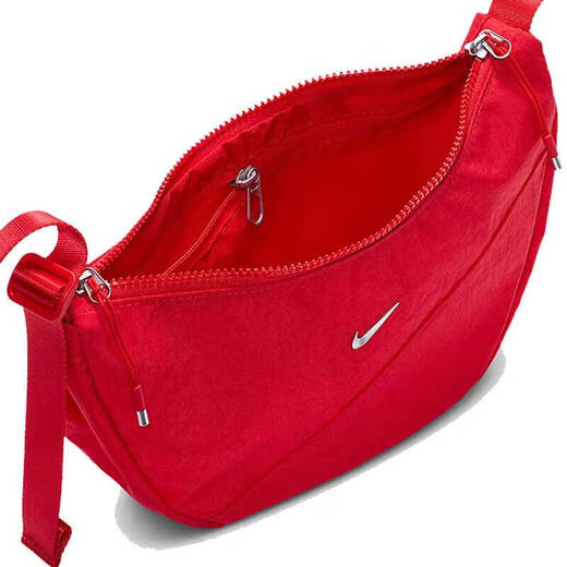 Nike (NIKE) crossbody bag men's bag women's bag 2025 summer new sports bag fashion trend small bag light casual shoulder bag HQ4370-657/about 17*31*9cm all size
