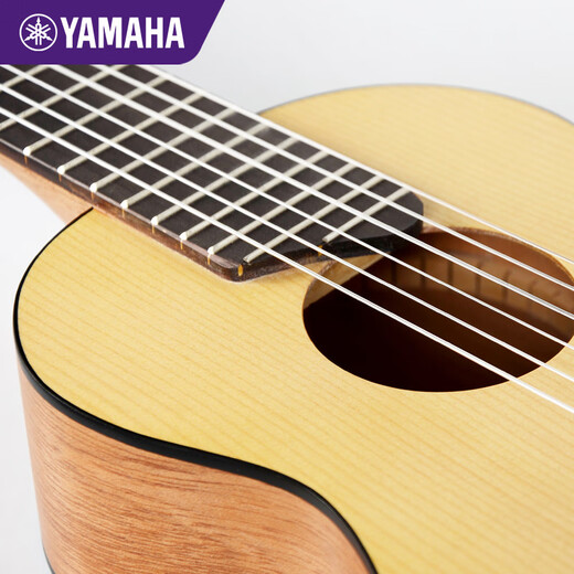 雅马哈（YAMAHA）GL1 28英寸小古典吉他6弦吉他非尤克里里乌克丽丽 GL1_BL黑色(送原装琴包)28英寸