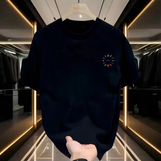 Kurashi Ichiki Brand tendance 260g T-shirt à manches courtes de coton pur