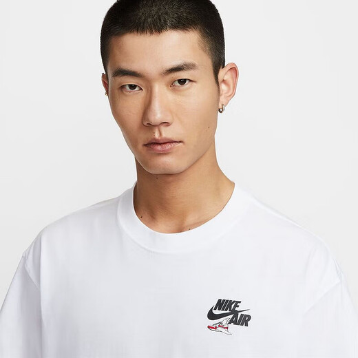 耐克（NIKE）2025男装运动短袖T恤上衣 HQ9276-100 XL