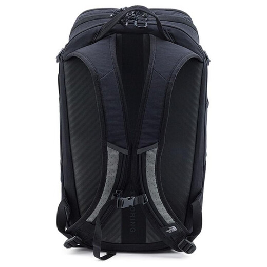 北面（The North Face）KABANLTE印花时尚休闲再生涤纶双肩包男女同款情侣款黑色 黑色