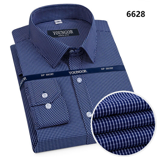 CEO Yageo Yageo Long Sleeve Shirt for Men and Women The same professional long-sleeved formal shirt without ironing temperament work clothes Long Sleeve 6629 39