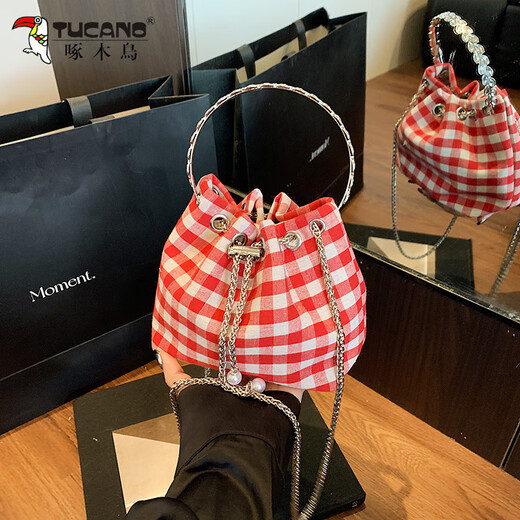 Sac à carreaux à carreaux Woodpecte