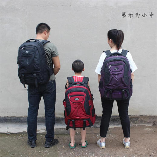 Wen Yijia Customized Langdistanzreisen, doppelte schultere Rucksack im Freien wasserdichte, große Kapazität, Herrenarbeiter, großes Gepäck, Kleidung, Quilt, Stil zwei [großer Größe] Dunkelblau (kann 45 Jin (Jin gleich 0,5 kg]) 62*3519 tragen