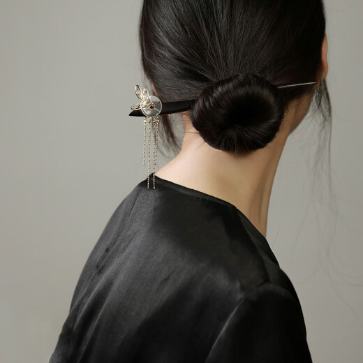 Phoenix Nirvana hairpin, new Chinese style ebony hairpin, Hanfu hairpin, hairpin, hairpin, birthday gift for lady to give to girlfriend