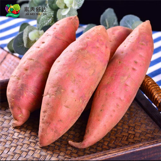 Jingxiansheng & Jiamei Serta Shandong Authentic Tobacco Potatoes 25 Sweet Potatoes Sweet Potatoes 4Jin Jin equals 0.5kg Fresh Vegetables