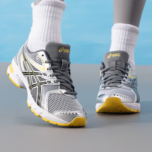 亚瑟士（asics）亚瑟士轻便运动鞋男鞋25夏季新款慢跑休闲鞋千禧风老爹鞋 1203A607-101/主图款 40.5