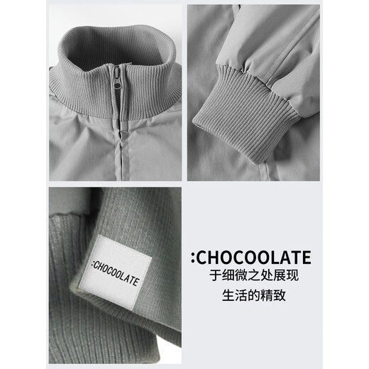 CHOCOOLATEit Commuting Loose Jacket Men's Winter New American High Street Executive Casual Jacket Navy XL