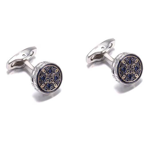 Orange Cufflinks Men's Cuffs Sleeve Nail French Shirt Dress Foreign Cuffs Sleeve Nail Business Official Cufflinks Shirt Cufflinks