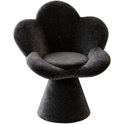 Hongsen Makeup Stool Bedroom Dressing Stool Modern Simple Small Apartment Dressing Table Chair Italian Light Luxury High-end Manicure Stool White Petal Makeup Chair