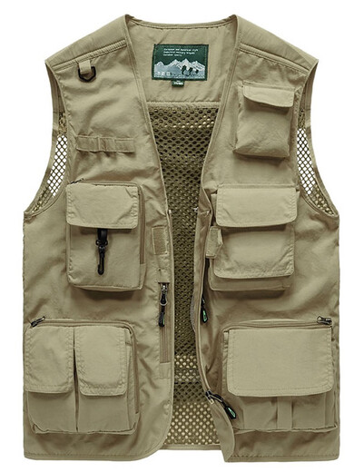 JP Spring-, Sommer- und Herbst-Dünn-Herrenweste Multi-Techet-Schnellrockentwicklung Bergsteigerfotografie Jacke 9898 9898 Military Green 4xl (geeignet für 185jin [Jin ist gleich 0,5 kg] -200jin [Jin gleich 0,5 kg]) uni-size
