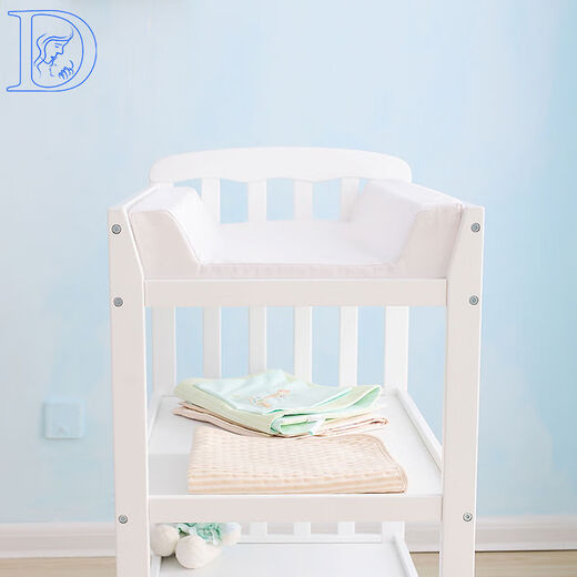 AUSTTBABYU type diaper table pad, changing pad, waterproof sponge pad, breathable newborn baby soft pad, changing pad, white 70x45cm