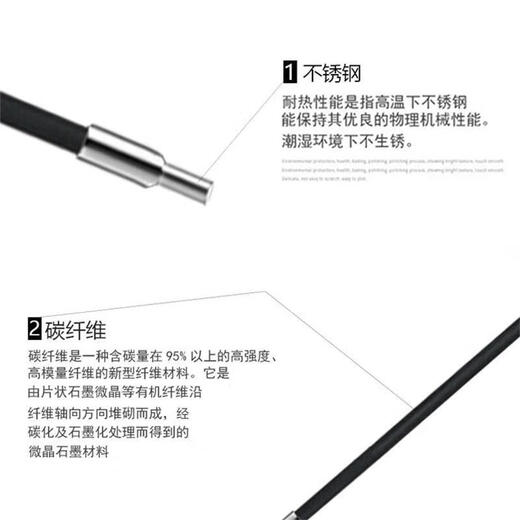 M2碳纤维加长杆延长杆测针M3雷尼绍陶瓷杆三坐标测针测头 A-1047- A-1047-3487PEL4