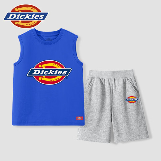 Dickies Ropa para niños Summer Campo sin mangas para niños en pequeños pantalones cortos transpirables para niños