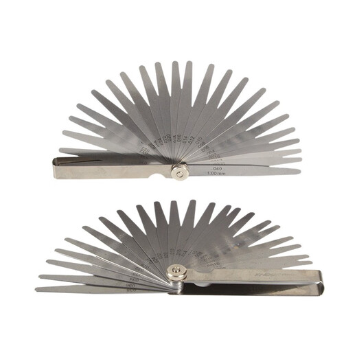 Memoria Yusen Fácil de obtener 23 piezas de calibre de puntal E97340.02 mm0.030.051.00 mm Guágrate de enchufe E9730 E9734 (0.02-1.0 mm)