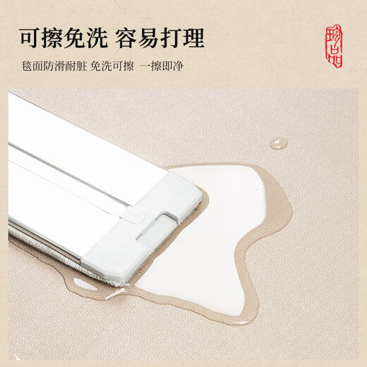 金黄色入户门地垫百福pvc皮革进门口家用可擦洗换鞋脚垫地毯定制 百福具臻-棕色-12164 140*200cm防水防油拒绝异味