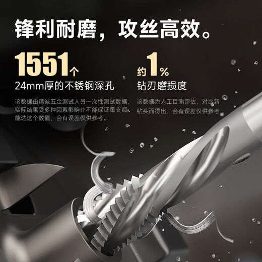 Shanggong Mars stainless steel special spiral screw tap containing cobalt spiral screw tap M4M5M6M8M10M12 titanium plated powder M3*0.5 (standard)