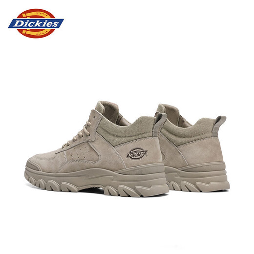 Dickies Martin Boots Herrenstiefel Herbst Trendy Trendy vielseitige Outdoor -Stiefel Herrenarbeitsstiefel dicker Sohle erhöhte lässige Männerschuhe Wanderschuhe Khaki 39 [eine Größe größer, geeignet für Sportschuhe 40]