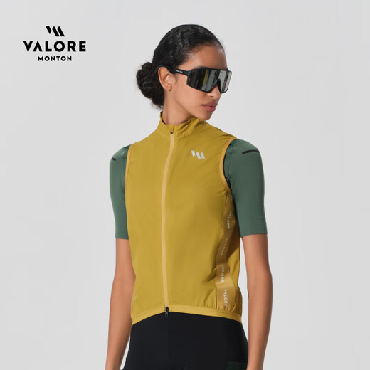 VALORE MONTON Qingyang summer windproof vest mountain road cycling jersey breathable vest sports jacket women's outdoor Qingyang white women's windproof vest M