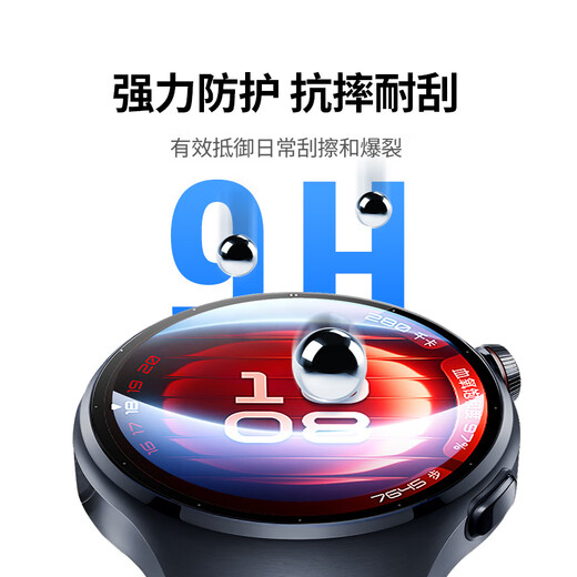 Lulian Top Seconds Film Suitable for Huawei Watch5 Full Screen Covering Seconds Watch Film 46mm Dial HD Anti-fall, Scratch-proof and Explosion-proof Soft Film Non-Tempered Film