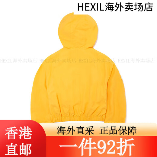 MLB Windproof Jacke mit Kapuze mit Zipper Sport lose Jacke für Frauen im Sommer WJB01/JPW5/JPW2/JPW6 San Francisco San Francisco Giants_Light Orange [WJB01] S Einsgröße