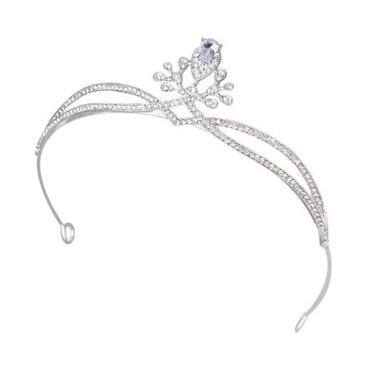 Enchanting Cat Princess Crown Tiara Women's Headband Hair Accessory Wedding Photo Photo Collection Certificate Proposal Birthday Gift Practical for Girls