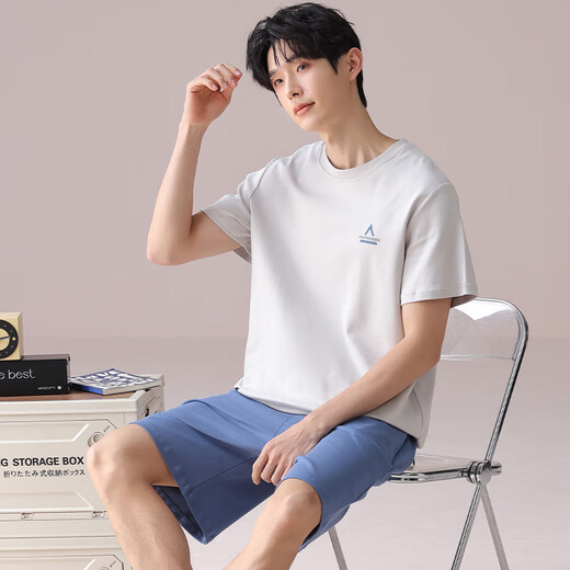 Septwolves Summer Pajamas Pajamas Shorts Shorts Shorts Hombres Comfort Confort Corriente al aire libre