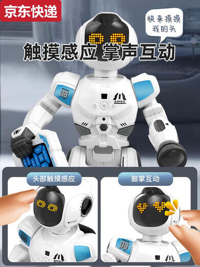 Zkhe Fernbedienung Roboter Roboter Kinderprogrammierung Danz Kleines kluge elektrische Elektroausbildung Spielzeug Mädchen Jungen Geburtstagsgeschenk 23 Funktionen 30 intelligente Programmierung Fernbedienung Roboter