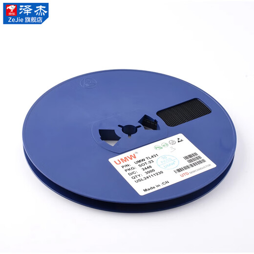 Original genuine UMW TL431A TL431S TL432 0.5% voltage reference IC chip voltage regulator tube UMW/Friendly Taiwan TL431SSOT-89 (5 pieces) No Specifications