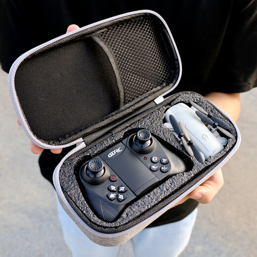 Ranfanqing UAV Mini Aerial Photography Professional Quadcopter Elementary School Student Remote Control Plane Entry Children's Toy Helicopter 8K Level Pixel Dual Camera Upgrade 540 Obstacle Avoidance Gray 4 Batteries Replacement if Broken + Remote Control Battery + Consumable Accessories