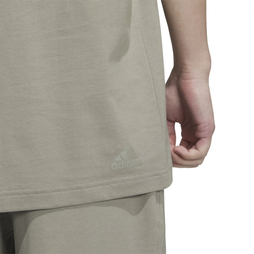 Adidas [Courrier de publication Japon] Nouvelle chemise pour hommes Sports et décontracté rond à manches courtes en vrac décontractées IP3923 Green XL / Buste 101-106