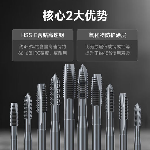 YWZR Japan importiert oberste Tap Ex-SUS-Pot Cobalt-haltige Edelstahl-Spezialmaschine für Drahthahnverlängerung LT Kupferlänger OH3 M16X2X200L 15868