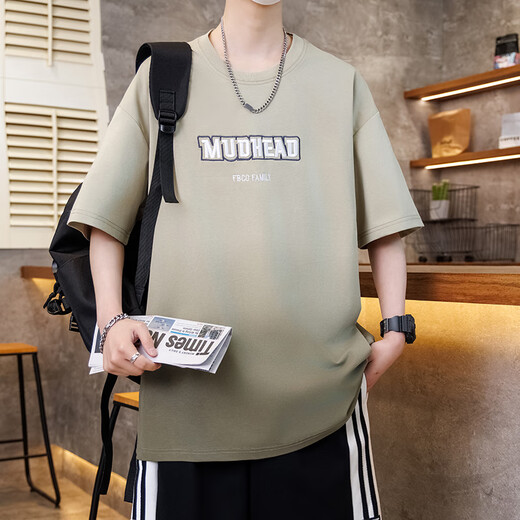 QLTQZQ2025 Camiseta de manga corta de cuello redondo para niños, estudiantes de secundaria, tops de mangas para niños pequeños, ropa de verano, 7027 actualización de calidad blanca (soltera de manga corta) M 80-95Jin [Jin equivale a 0.5 kg]