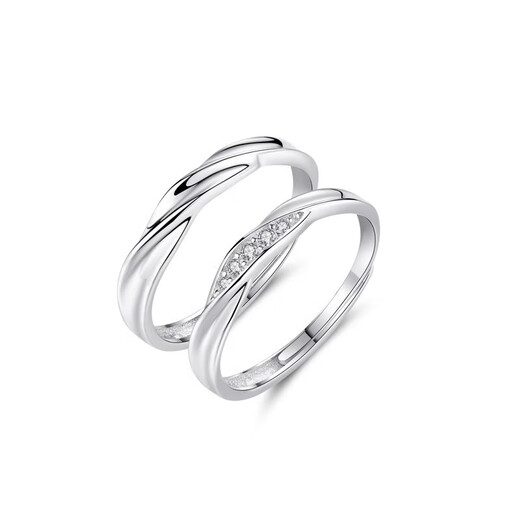 Pt950 platinum ring, moissanite color diamond ring, couple ring, men and women niche, seeking wedding ring, birthday gift, sharing the river of love, light luxury pair