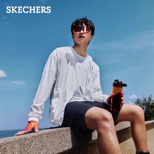 Skechers Light | Men's and women's cool quick-drying sports and leisure jacket P224M032 meteorite brown/044Z M