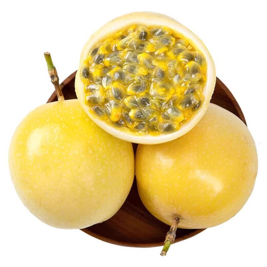 Guangxi Qinmi No. 9 Golden Passion Fruit Wancheng Seasonal Fresh Large Fruit Huangpiguo Milk Tea Shop Fruit 1 Jin Jin is equal to 0.5 kg, about 11-17 pieces, single fruit 30-45g