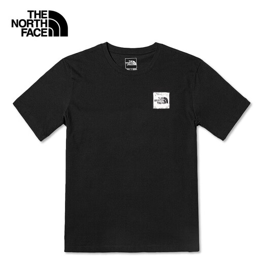 北面（The North Face）TheNorthFace北面短袖T恤情侣户外爱心款圆领纯棉透气半袖 PJO-897U L