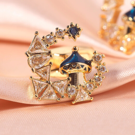 NOSSKISS Yueming Xinqi design crystal cufflinks men's high-end cuff nails custom gift box Yueming Xinqi