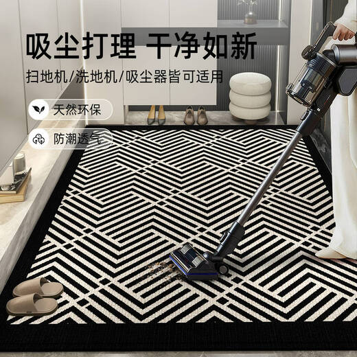 XMSJ进门地垫入户门垫2025新款门口脚垫可裁剪防滑耐脏垫 雪花-15275 1件数 60*90CM升级9代耐脏法尔曼