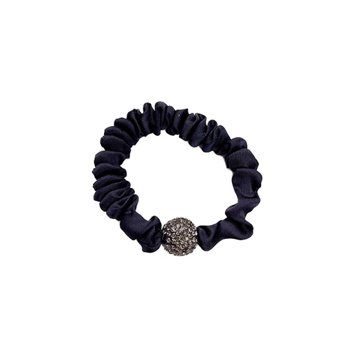 Korean high-end headband 2025 new exquisite large intestine hair band rubber band women's ponytail ball headband leather case hair band 4 pack