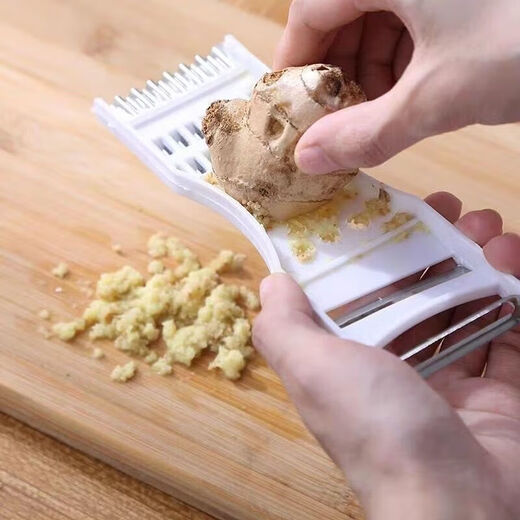 Kitchen Grater Multifunctional Vegetable Peeling Potato Shred Artifact Scratching and Shredding Fruit Grater Vegetables High Quality 2 Pieces Red White No Specifications