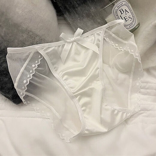 Internet Celebrity Sweet New Linde Girl Mid-Wists Antibacterial Charrotch Rear Cabellada de encaje sexy japoneses Respirables Ligeros Purple * 6199 * 1 XL (170) (120-140Jin [Jin es igual a 0.5 kg])