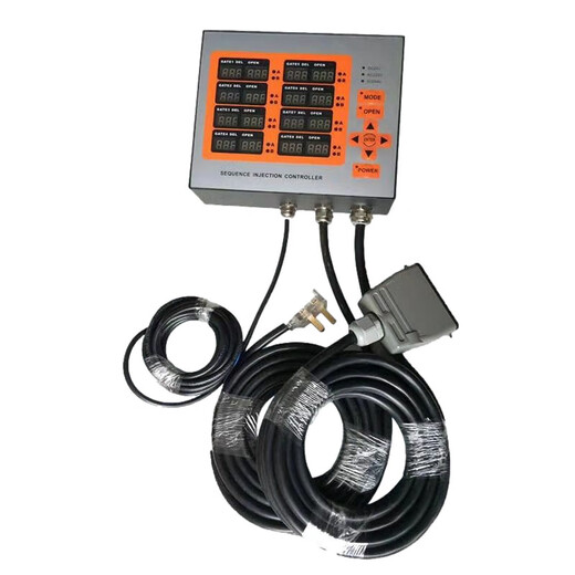 Hot runner timing controller 8 sets of gas valve oil and gas universal oil valve injection molding machine needle valve mold time temperature control box 8 sets of gas valve timing controller
