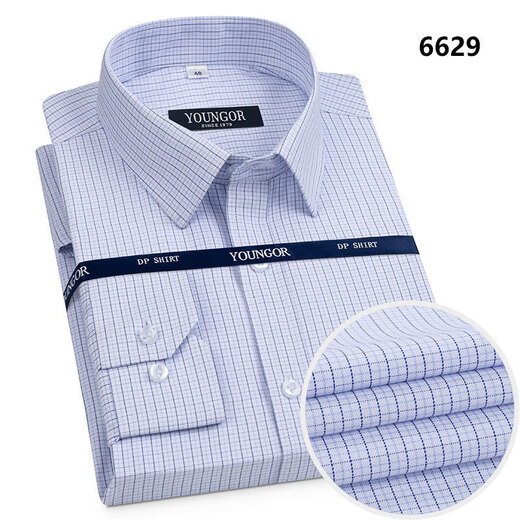 CEO Yageo Yageo Long Sleeve Shirt for Men and Women The same professional long-sleeved formal shirt without ironing temperament work clothes Long Sleeve 6629 39