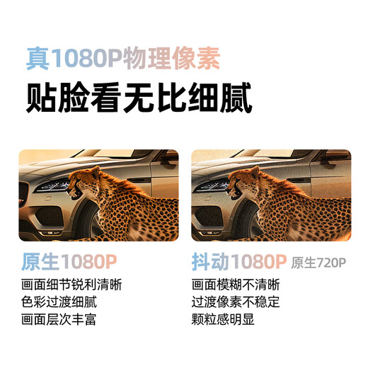 AOC D3 Ultra True 1080P HD Projector Home 360 PTZ Projector Home Bedroom Smart Cinema Conference Office Portable 800CVIA High Brightness