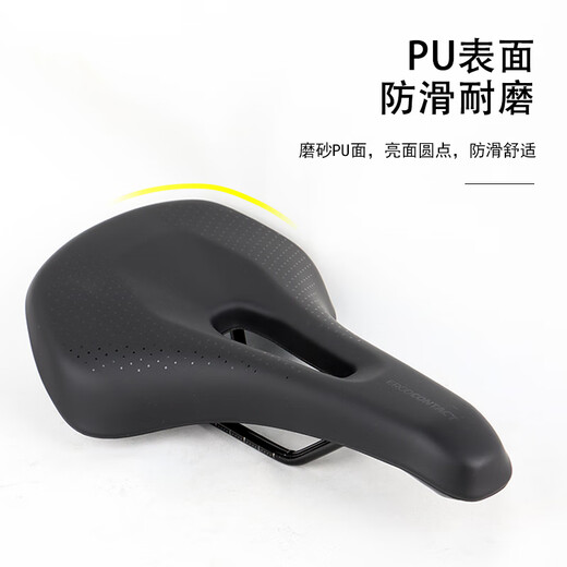 捷安特（GIANT）坐垫ATX810/830/860山地车座自行车男女款透气鞍座垫 Liv丽以芙黑色女款坐垫【260X160