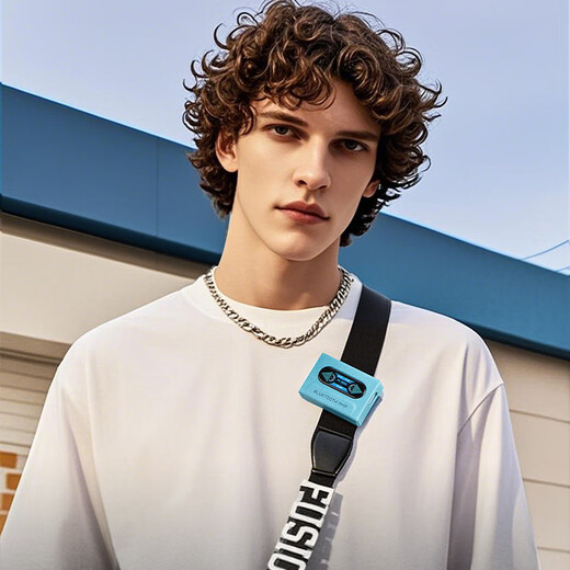 FiiO SK-RETRO NANO exclusive protective leather case blue